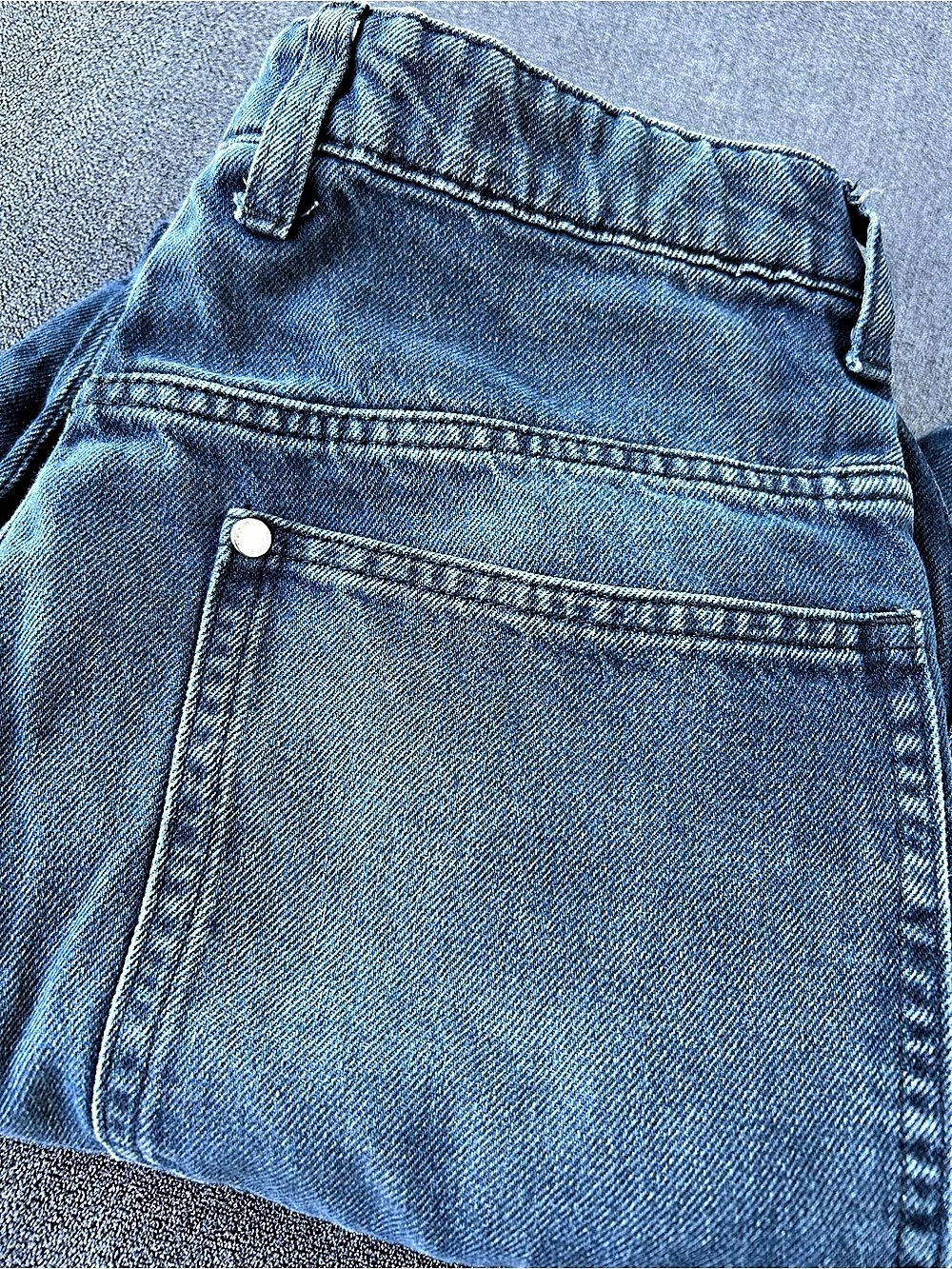 H&M Baggy Carpenter Jeans Blue Size Medium